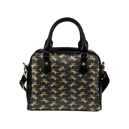 Cupid Pattern Print Design 02 Shoulder Handbag