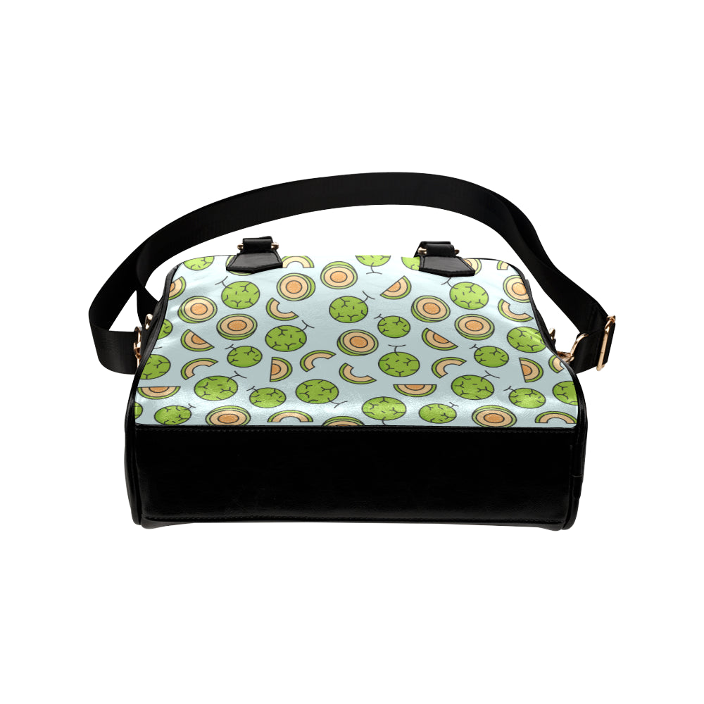 Cantaloupe Pattern Print Design 02 Shoulder Handbag