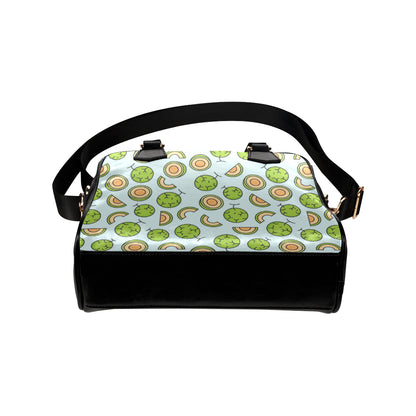 Cantaloupe Pattern Print Design 02 Shoulder Handbag