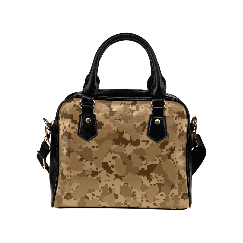 ACU Desert Digital Pattern Print Design 01 Shoulder Handbag