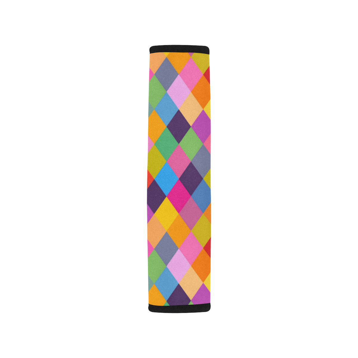 Harlequin Pattern Print Design 02 Car Seat Belt Cover