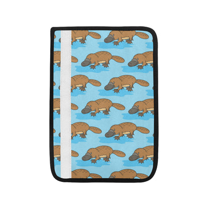 Platypus Pattern Print Design A02 Car Seat Belt Cover