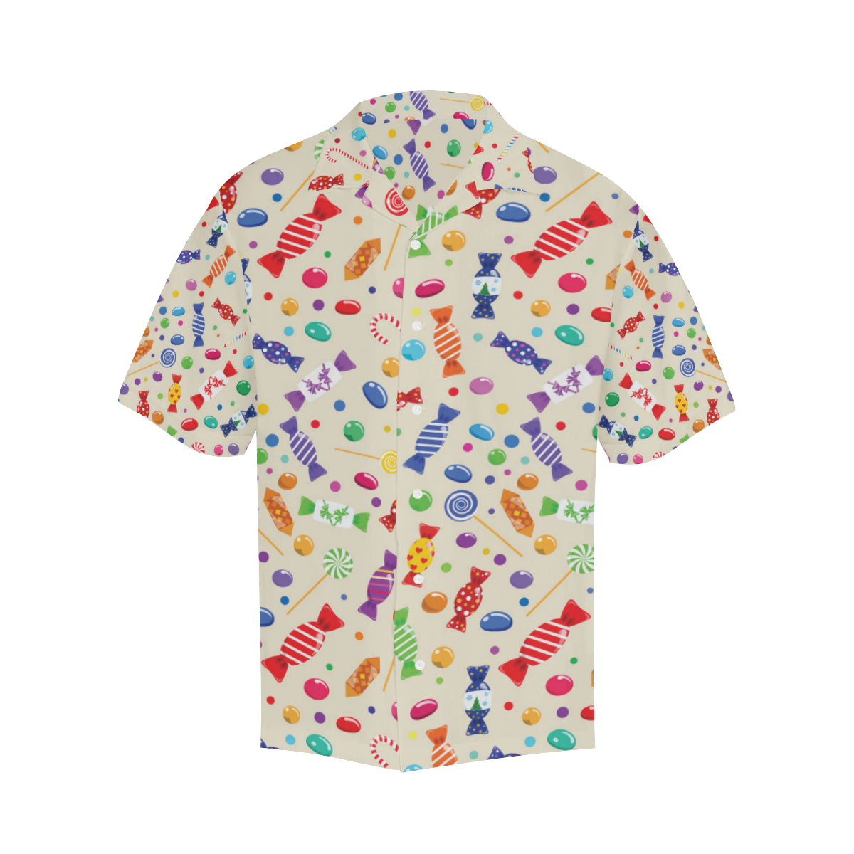 Candy Pattern Print Design 04 Men's Hawaiian Shirt