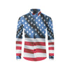 American flag Classic Men's Long Sleeve Shirt