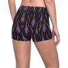 Lavender Pattern Print Design LV05 Yoga Shorts