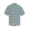 Beagle Pattern Print Design 02 Men's Hawaiian Shirt