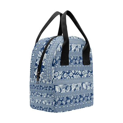 Hawaiian Themed Pattern Print Design H020 Insulated Lunch Bag