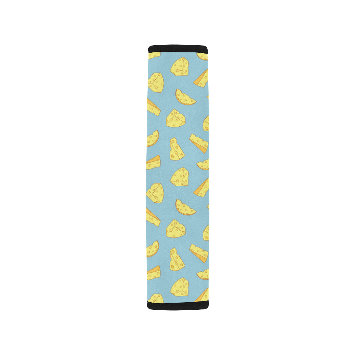 Cheese Pattern Print Design 04 Car Seat Belt Cover