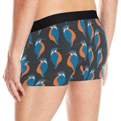 Kingfisher Pattern Print Design 03 Men's Boxer Briefs
