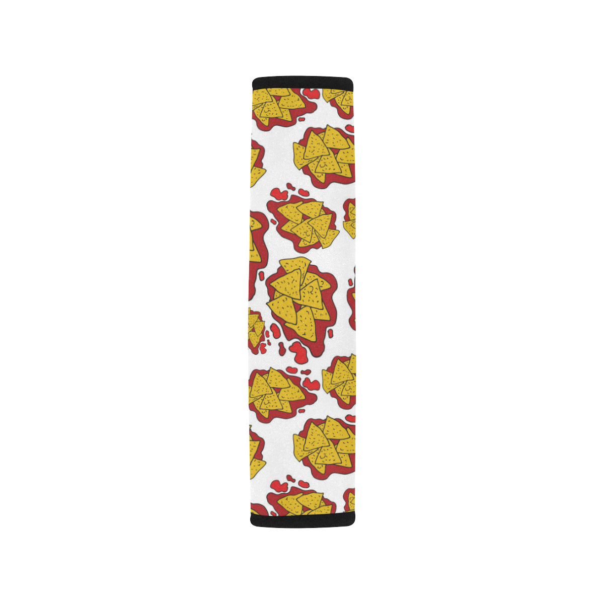 Nachos Pattern Print Design A03 Car Seat Belt Cover