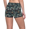 Rainforest Pattern Print Design RF06 Yoga Shorts