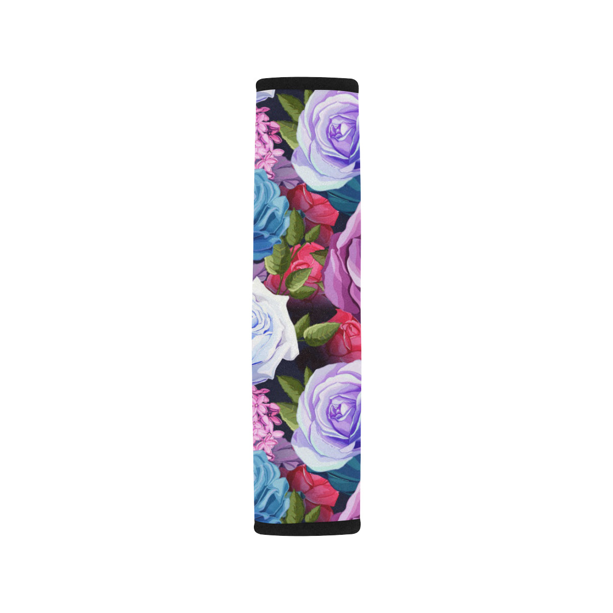 Rose Pattern Print Design RO09 Car Seat Belt Cover