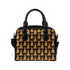 Buddha Pattern Print Design 01 Shoulder Handbag