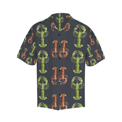 Lobster Pattern Print Design 01 Men's Hawaiian Shirt