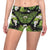 Tropical Flower Pattern Print Design TF026 Yoga Shorts