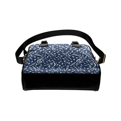 Music note Pattern Print Design A02 Shoulder Handbag