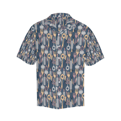 Cooking Kitchen Tools Pattern Print Design 05 Men's Hawaiian Shirt