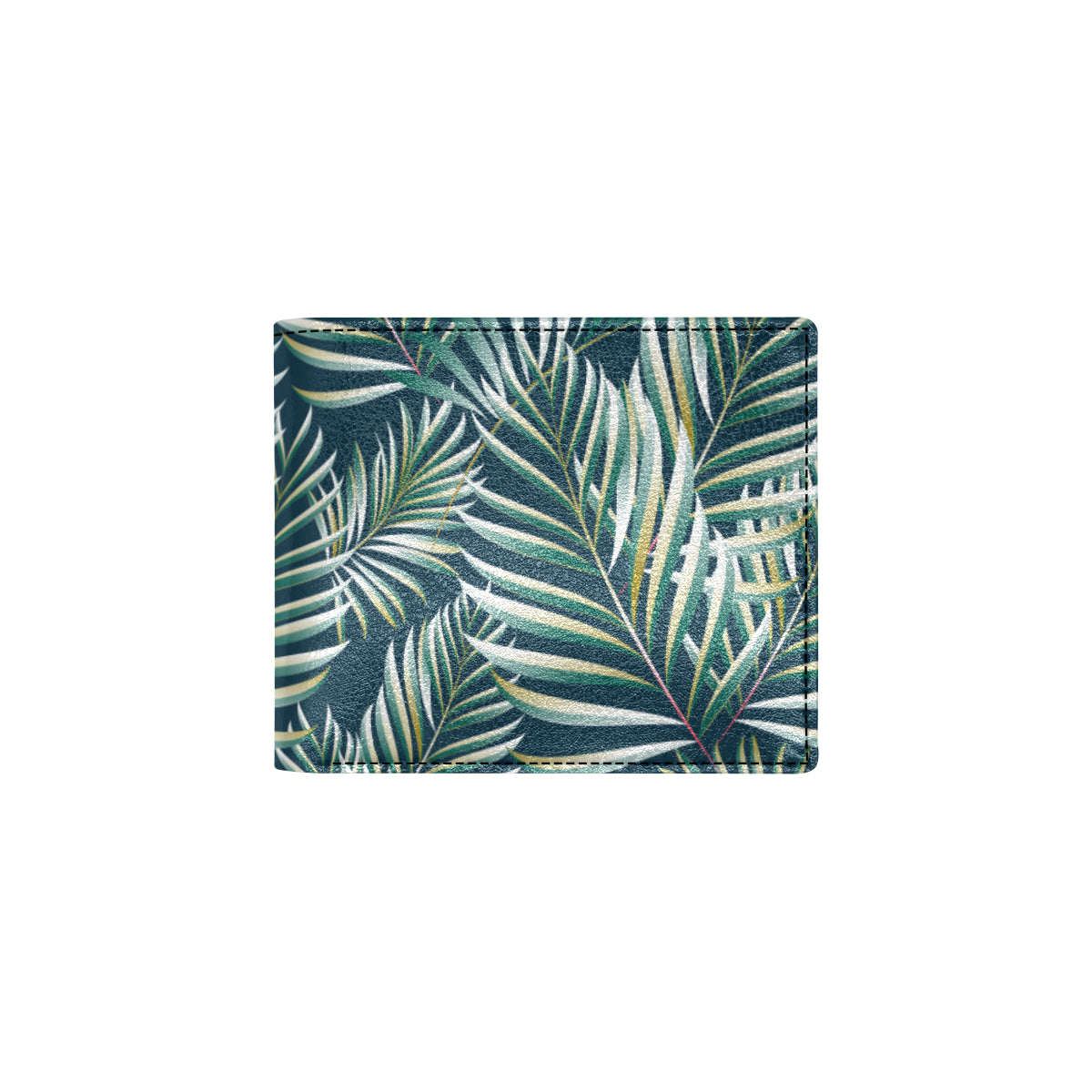 Sun Spot Tropical Palm Leaves Men's ID Card Wallet