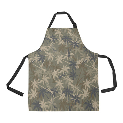 Palm Tree camouflage Apron with Pocket