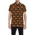 Rooster Print Themed Men's Short Sleeve Button Up Shirt