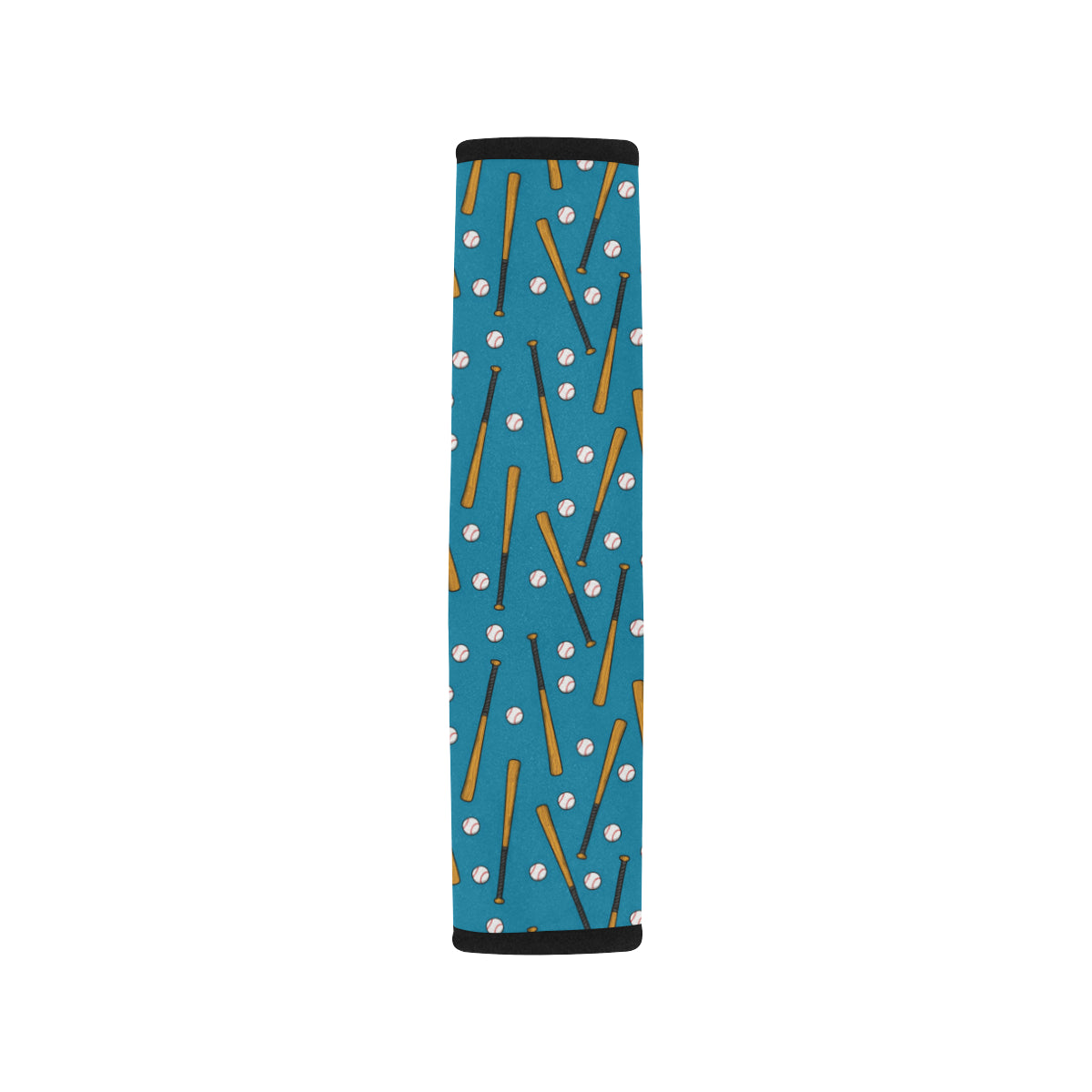 Baseball Pattern Print Design 01 Car Seat Belt Cover