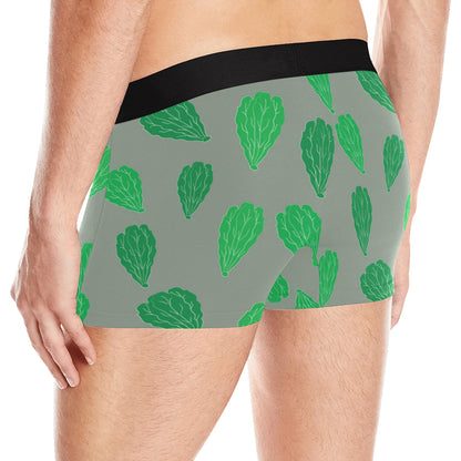Lettuce Pattern Print Design 02 Men's Boxer Briefs