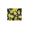 Yellow Hibiscus Pattern Print Design HB08 Men's ID Card Wallet