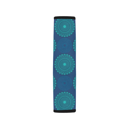 Medallion Pattern Print Design 04 Car Seat Belt Cover