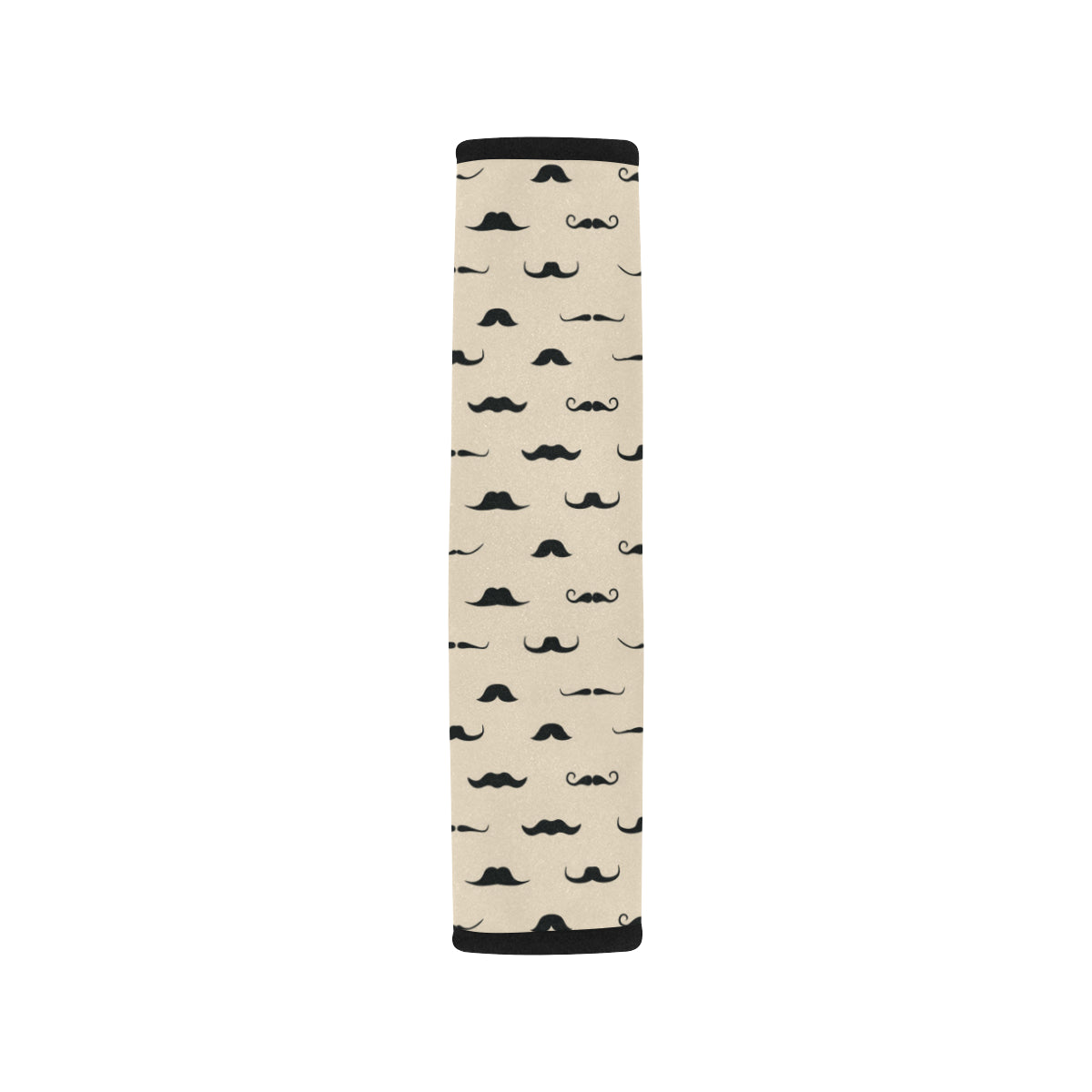 Mustache Pattern Print Design A03 Car Seat Belt Cover