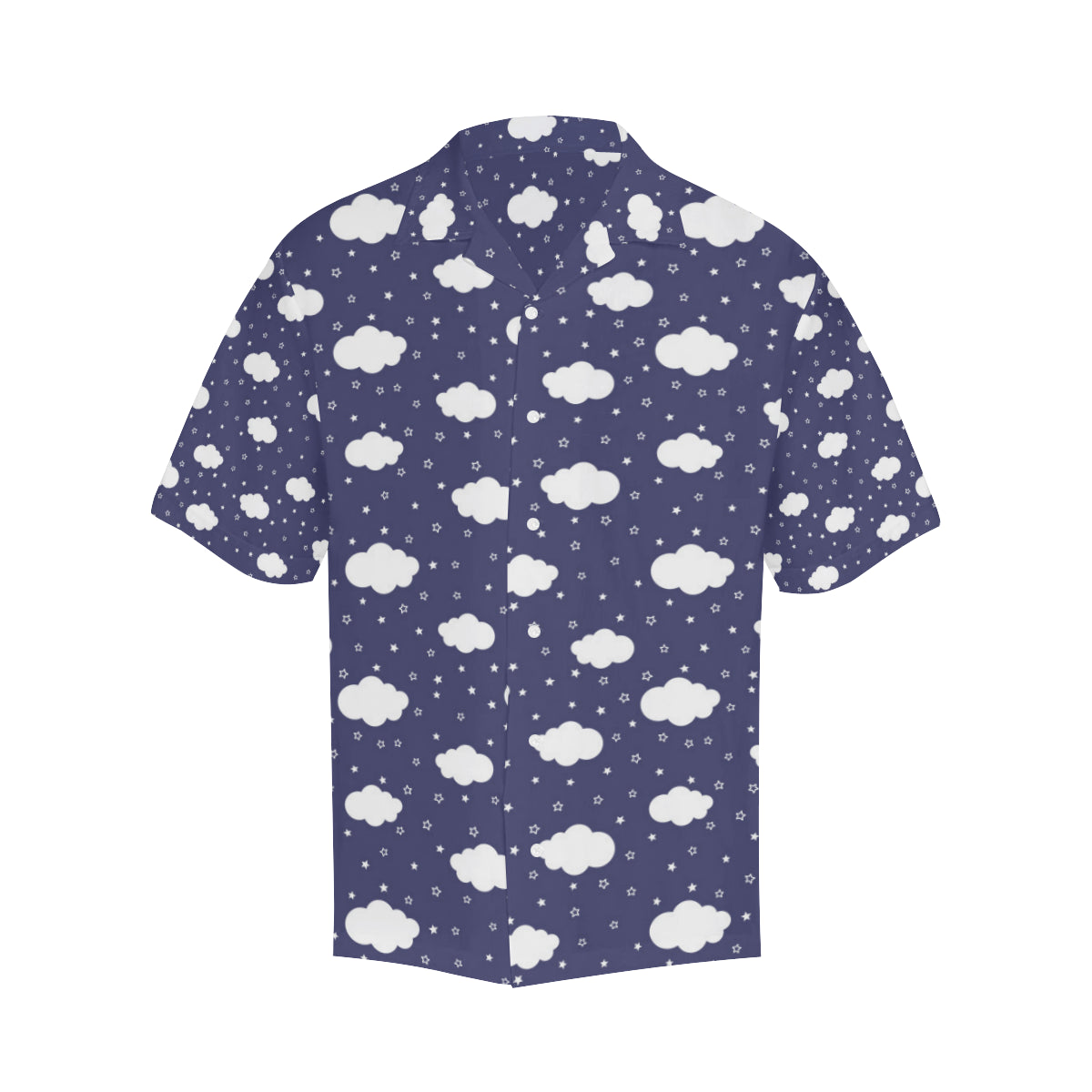 Cloud  Pattern Print Design 03 Men's Hawaiian Shirt