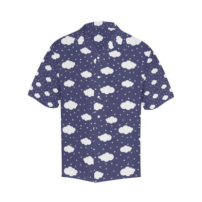 Cloud  Pattern Print Design 03 Men's Hawaiian Shirt