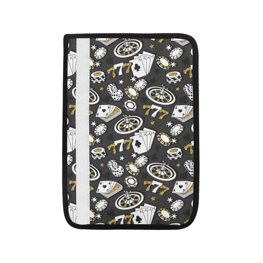 Casino Pattern Print Design 05 Car Seat Belt Cover