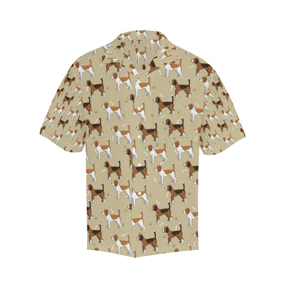 Beagle Pattern Print Design 01 Men's Hawaiian Shirt