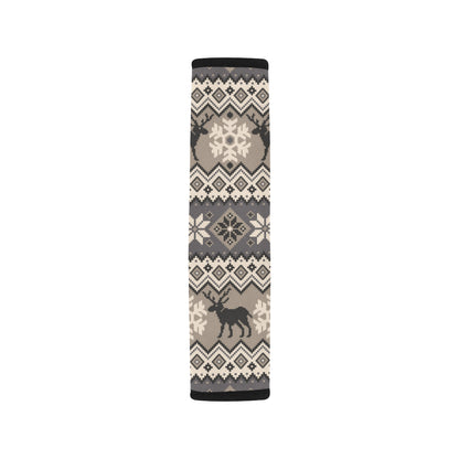 Nordic Pattern Print Design A01 Car Seat Belt Cover