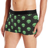 Alien Green Neon Pattern Print Design 01 Men's Boxer Briefs