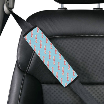 Bacon Pattern Print Design 03 Car Seat Belt Cover