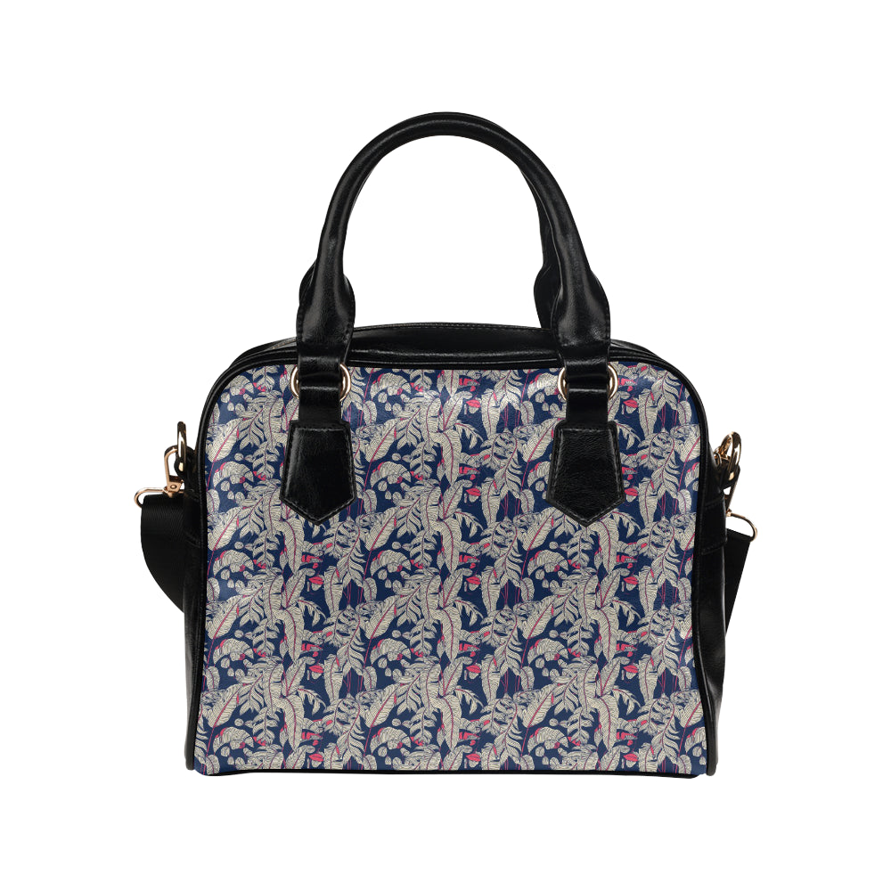 Bird Of Paradise Pattern Print Design 03 Shoulder Handbag