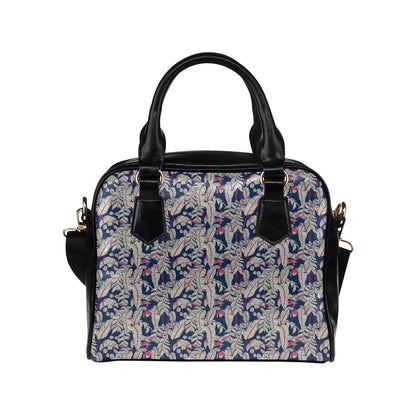 Bird Of Paradise Pattern Print Design 03 Shoulder Handbag