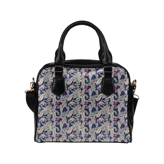 Bird Of Paradise Pattern Print Design 03 Shoulder Handbag