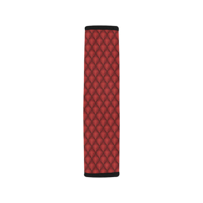 Dragons Red Skin Texture Car Seat Belt Cover