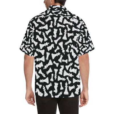 Chess Pattern Print Design 01 Men's Hawaiian Shirt