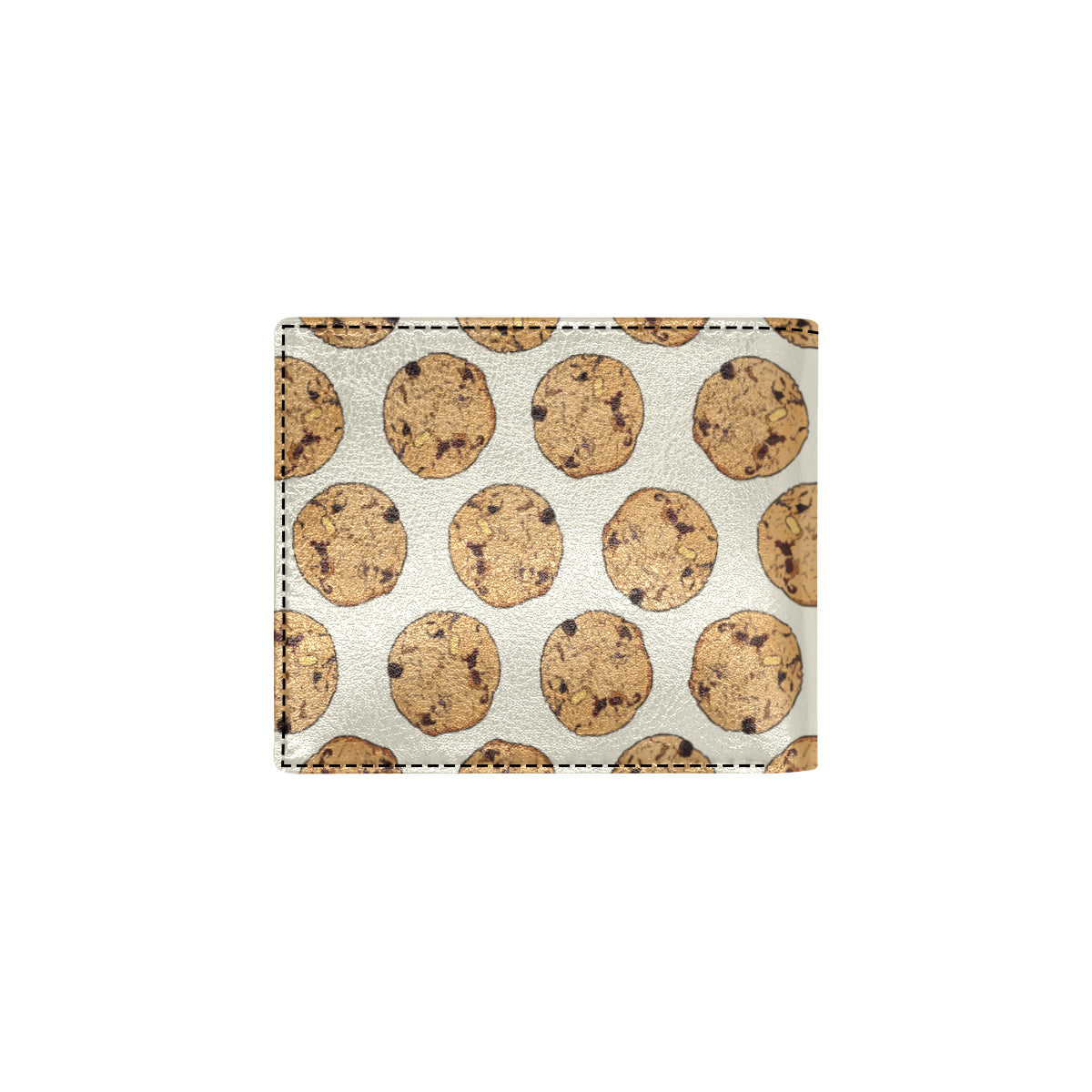 Cookie Pattern Print Design 05 Men's ID Card Wallet