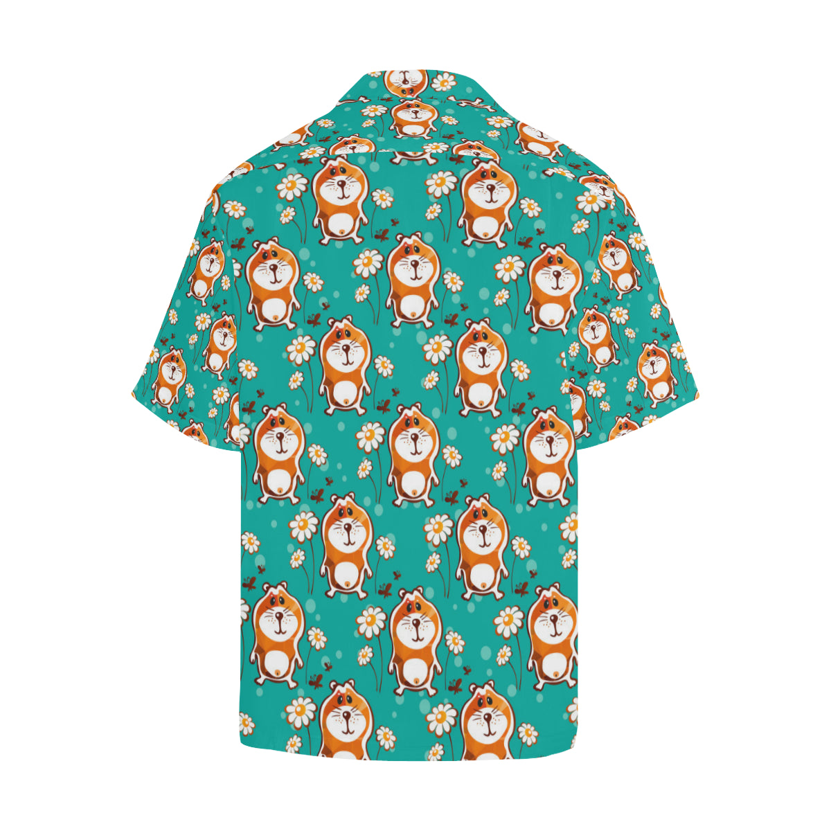Hamster Pattern Print Design 01 Men's Hawaiian Shirt