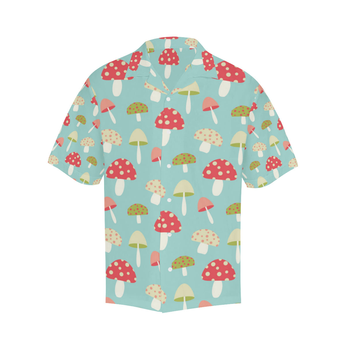 Mushroom Pattern Print Design A01 Men's Hawaiian Shirt