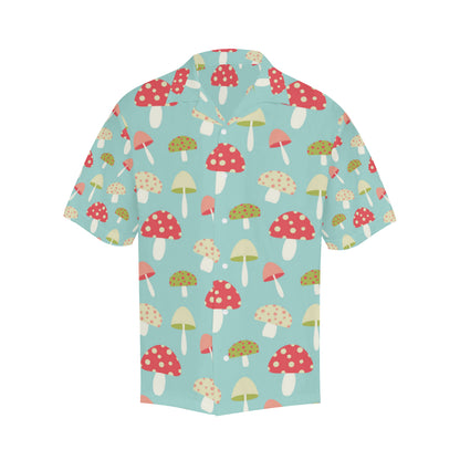 Mushroom Pattern Print Design A01 Men's Hawaiian Shirt