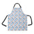 Bluebird Pattern Print Design 01 Apron with Pocket