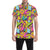 80s Pattern Print Design 1 Men's Short Sleeve Button Up Shirt