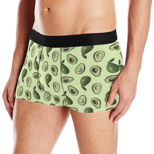 Avocado Pattern Print Design 02 Men's Boxer Briefs