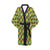 Lovebird Pattern Print Design 01 Women's Short Kimono