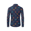 Anchor Pattern Print Design 05 Men's Long Sleeve Shirt